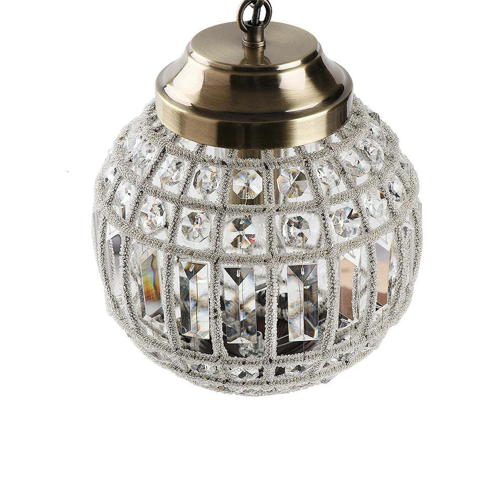 Modern Chandelier Lamp Lustres Lights E27 Living Room Bedroom Retro Vintage Royal Empire Ball Style Big LED Crystal Light