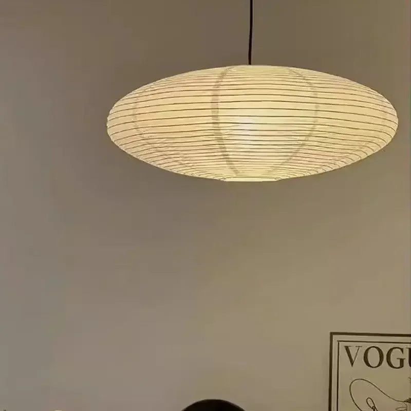 Retro Lantern Lighting Lamp Chinese Style Rice Paper Chandeliers for Bedroom Dining Living Room Study Home Decor Pendant Lights