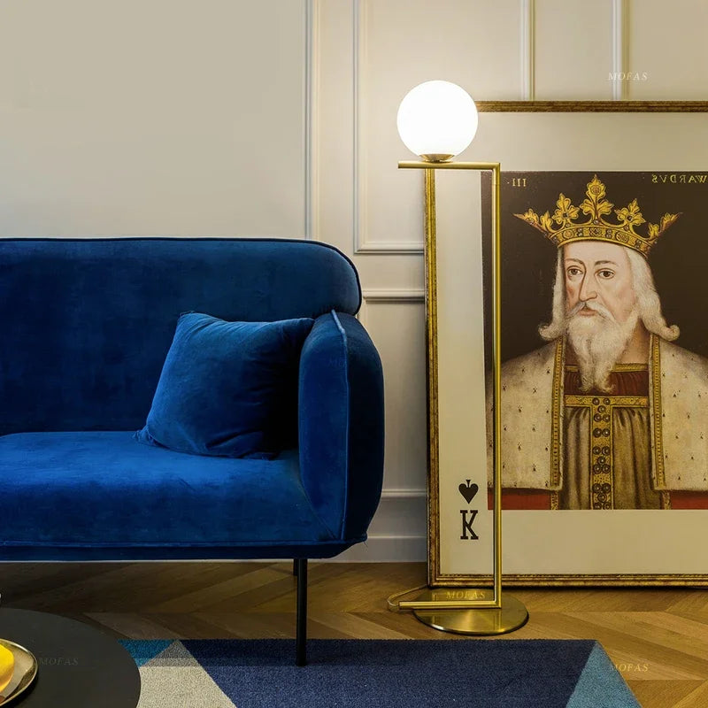 Luxury High-end Designer Bedroom Floor Lamp Simple Decoration Living Room Sofa Standing Lamp Home Decor Nordic Post-modern Light