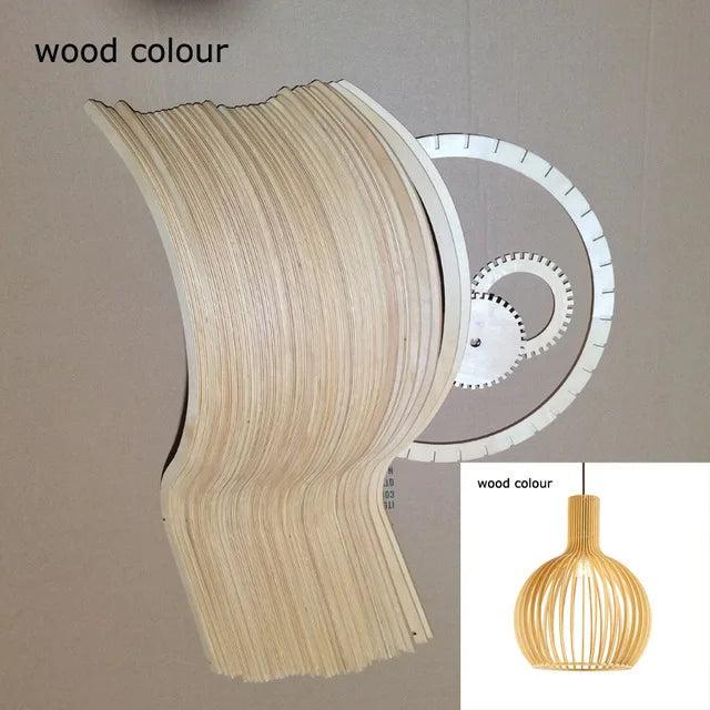 Japanese Retro Wooden Birdcage Pendant Light Creative Restaurant Rural Restaurant Tatami Lamp Pendant Light Home Decor Lighting