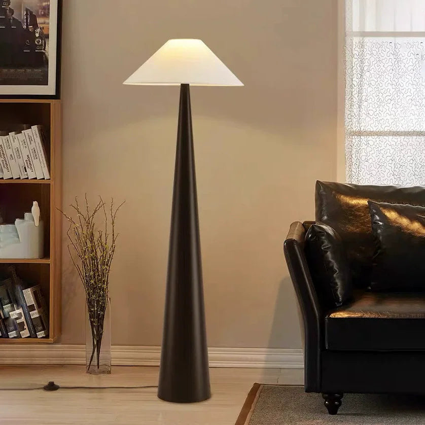 YSL Japanese LED E27 Solid Wood Vertical Table Lamp Living/Tea Room Bedroom Bedside Study Wabi-sabi Decorative Floor Lamp