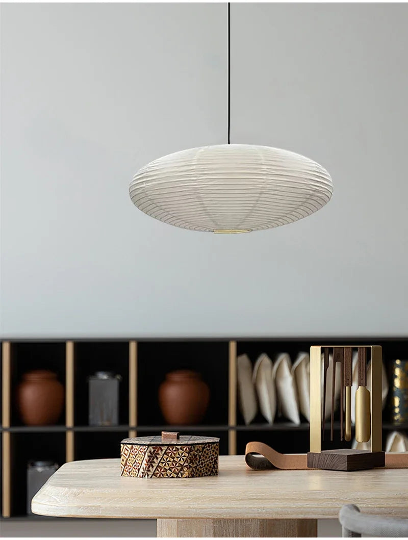 Retro Lantern Lighting Lamp Chinese Style Rice Paper Chandeliers for Bedroom Dining Living Room Study Home Decor Pendant Lights