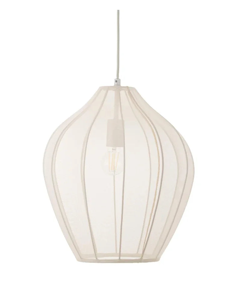 Danish Home Design Fabric Lamp for Living Room Sofa Home Decorations Bedroom Bedside Lamp Wabi Sabi Pendant Light